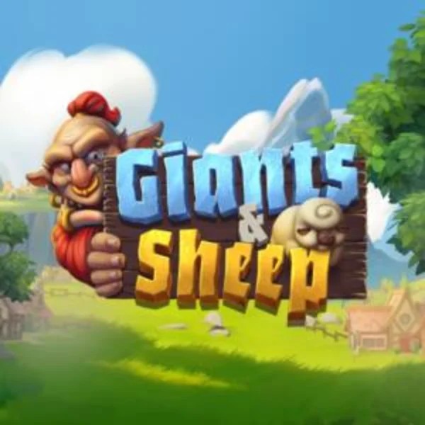 Giants and Sheep slot logo by Relax Gaming at Millioner CasinoGiants and Sheep