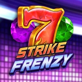 Strike Frenzy slot logo by Pragmatic Play at Millioner Casino