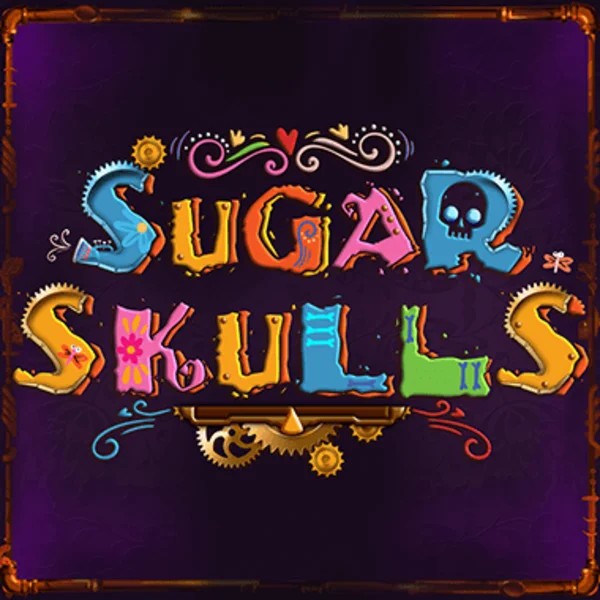 Sugar Skulls game by Booming Games – logo hosted on Millioner Casino